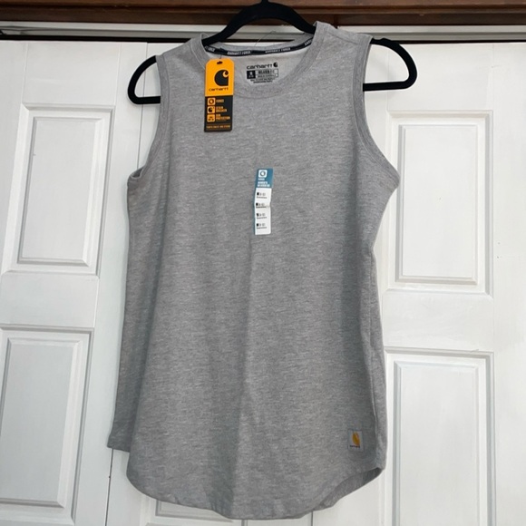 Carhartt Tops - Carhartt Grey Women’s Tank-Medium🌸Host Pick🌸